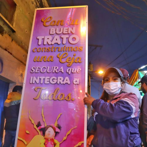 Fortalecimiento de redes comunitarias en el sector de la Ceja – Reloj para brindar apoyo y reactivar la economía local