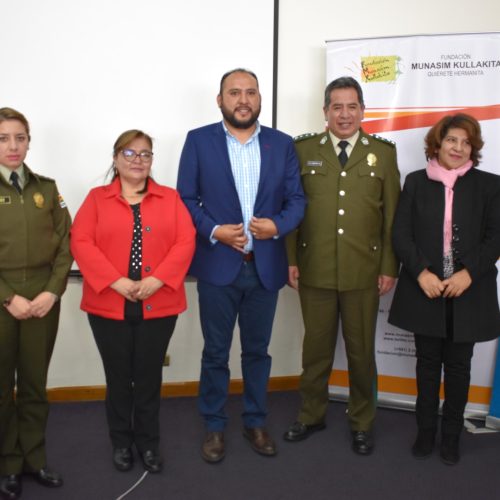 Encuentro Nacional de Divisiones de Trata y Tráfico de Personas organizado por la Fundación Munasim Kullakita fortalece la lucha contra este delito